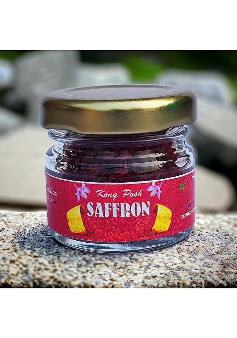 Barkah Kashmir Pampore Mongra Saffron | Kesar For Baby Best Pregnancy Grade Original Pure 1 Gram