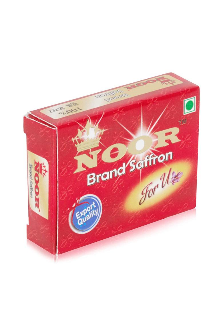 Noor Brand Saffron Kesar Flowers, 1 Gram,