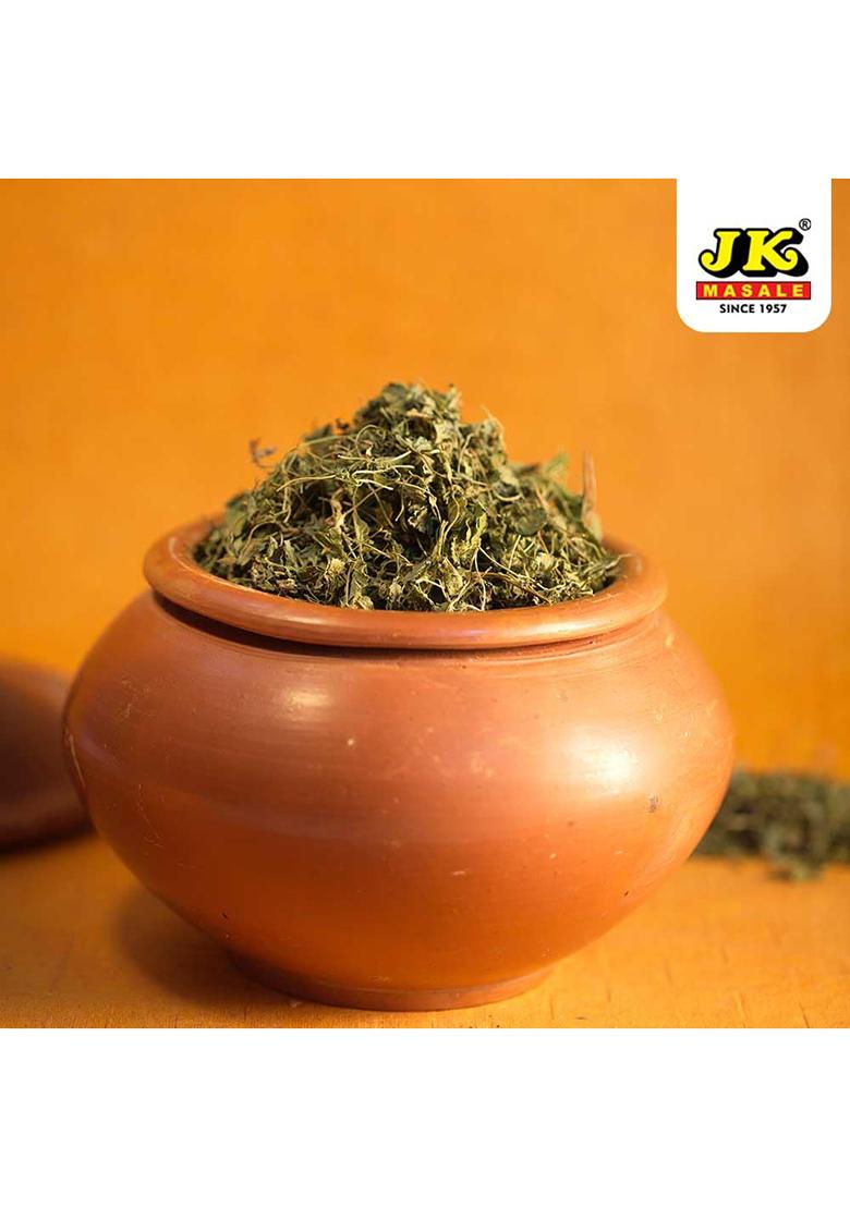Jk Kasuri Methi Leaves, 100G | Dried Fenugreek Leaves For Authentic Taste, Aroma & Culinary Uses
