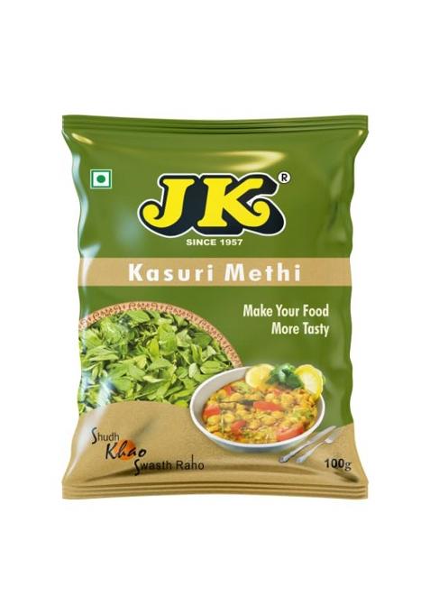 Jk Kasuri Methi Leaves, 100G | Dried Fenugreek Leaves For Authentic Taste, Aroma & Culinary Uses