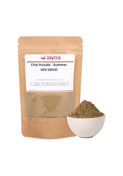 Zaycca Summer Special Zesty Chai Masala | Spiced Tea Mix Ground Fresh In Small Batches 50Grms