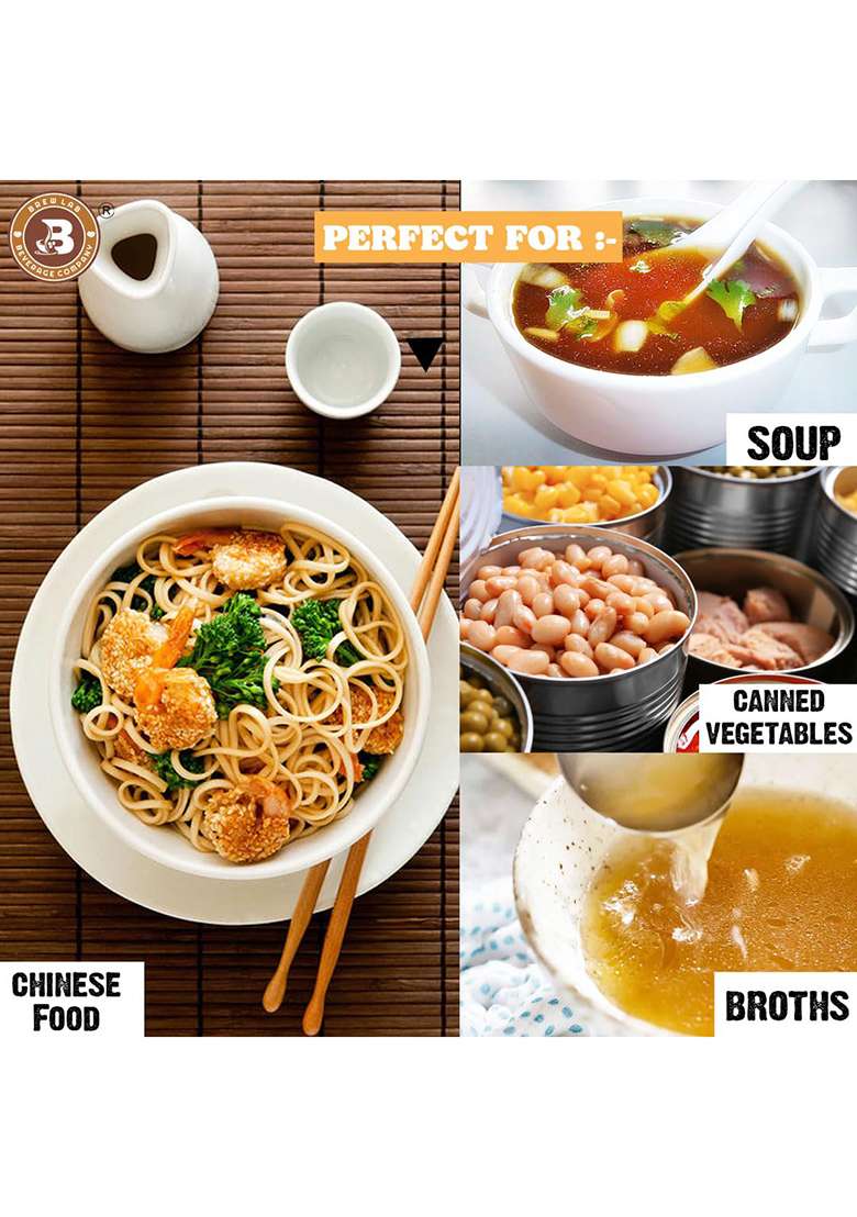 Brew Lab Chinese Salt Ajinomoto | Monosodium Glutamate (Msg) Ajino-Moto Umami Seasoning Seasoned (100 G) - Indya