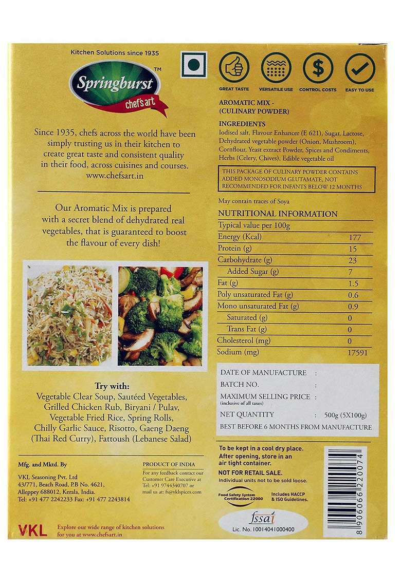 Food Service India Chef