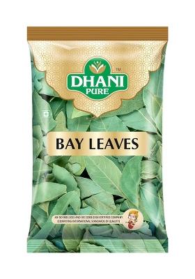 Dhani Pure Bay Leaves (Tejpatta) Whole | 100% Natural Aromatic Spice For Curries, Biryani, Soups & Seasoning 25G Pack