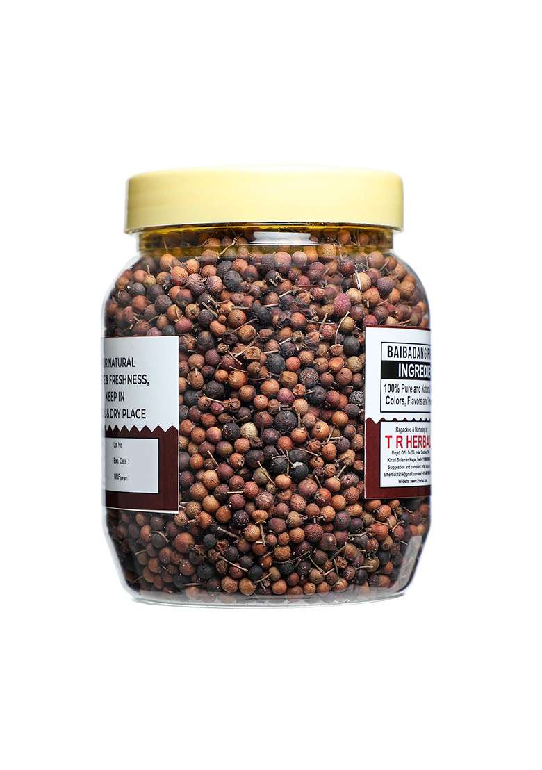 Trh Premium Baibadang - Vaivadang Black Embelia Ribes False Pepper Vidanga Vayuvilamgam Seeds Baibidang (150 Gm) - Indya