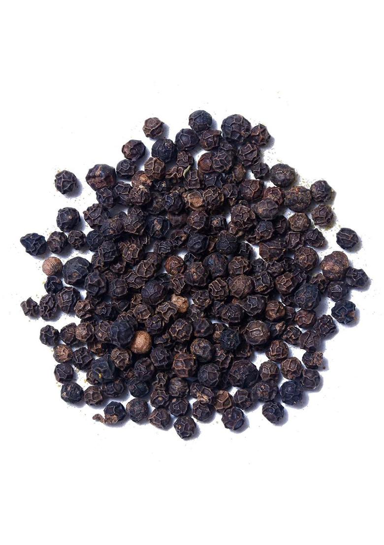 Maliyil Spices Black Pepper Wayanad-Premium (Kali Mirch) 100% Natural & Bold Flavor | Whole Peppercorns Freshly Packed For Rich Aroma Taste- 100Grm