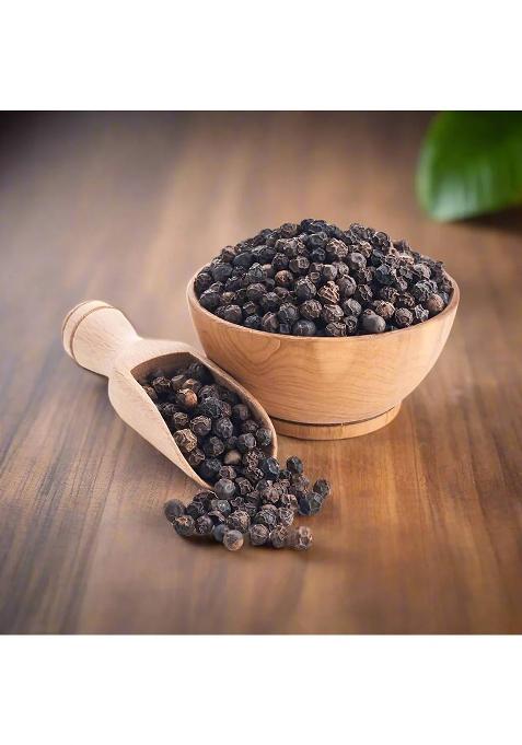 Maliyil Spices Black Pepper Wayanad-Premium (Kali Mirch) 100% Natural & Bold Flavor | Whole Peppercorns Freshly Packed For Rich Aroma Taste- 100Grm