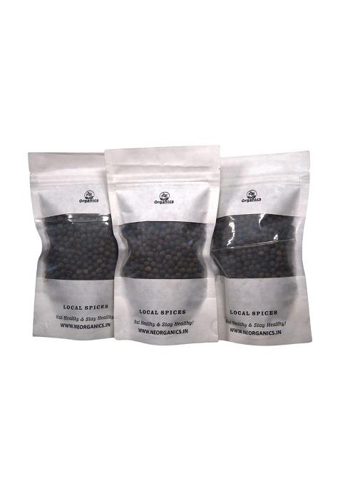 Ne Organics Black Pepper Seeds | Natural & Organic Spices From Northeast India Pure Kali Mirch With Rich Nutrition 100G
