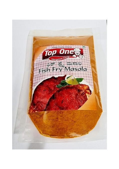 Top One Fish Fry Masala 200 Gms (1 Pkt) (Mangalore Special)