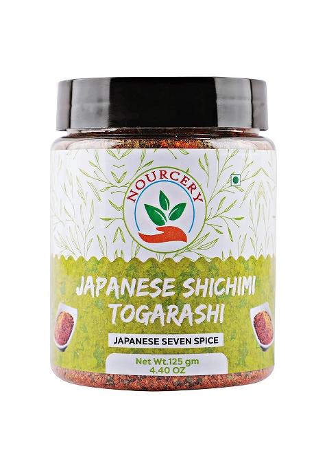 Nourcery Japanese Shichimi Togarashi, 125Gm(Japanese Seven Spice)