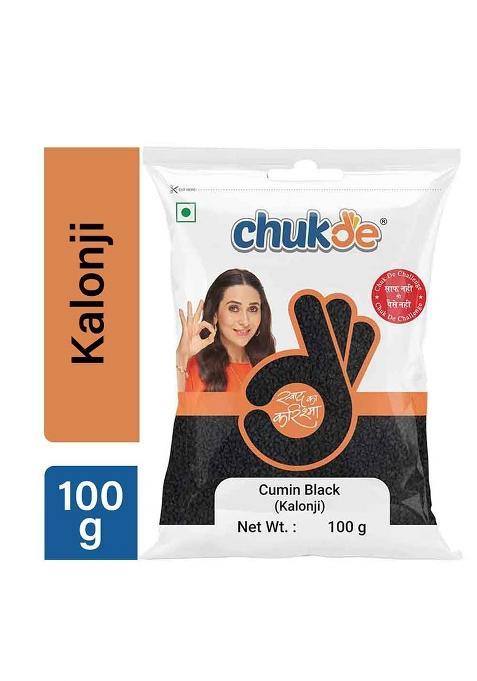 Chukde Kalonji, Black Cumin Whole Spices, 300G, Pack Of 100G X 3