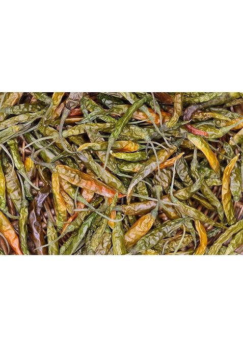 A D Food & Herbs Organic Dried Green Chilli Pure And Natural Spice Masala (50 Gms)