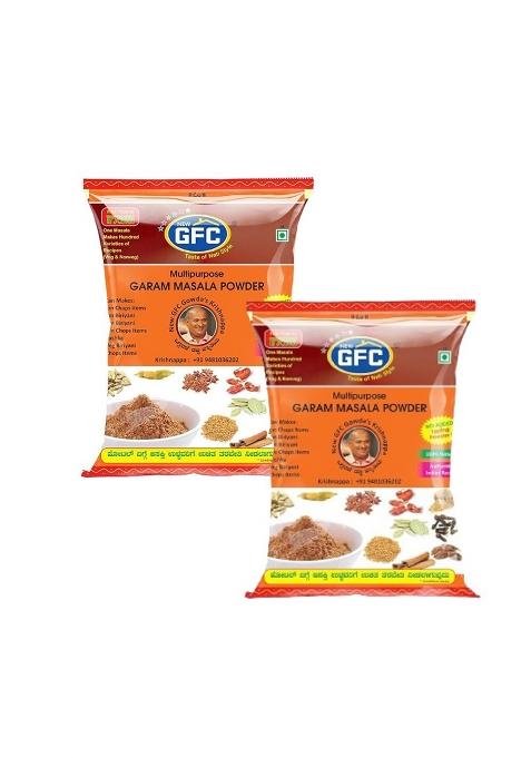 Gfc Garam Masala Powder With Recipe Book | Whole For Rich And Aromatic Flavourful Cooking Multipurpose Curry (Pack Of 2) - 2 Kilograms