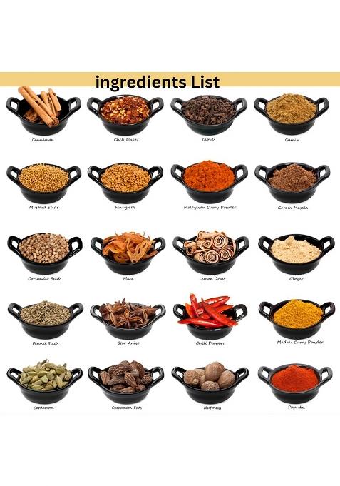 Gfc Garam Masala Powder With Recipe Book | Whole For Rich And Aromatic Flavourful Cooking Multipurpose Curry (Pack Of 2)