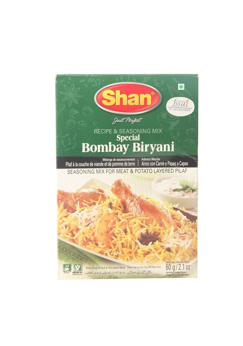 Shan Masala - Special Bombay Biryani, 60G Pack - Indya