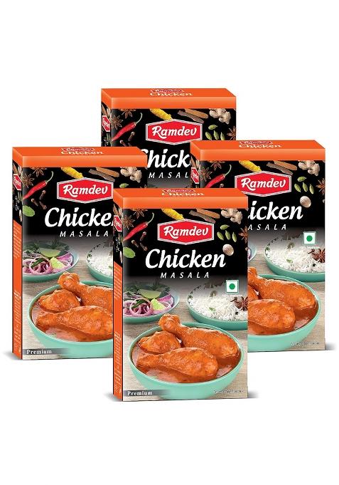 Ramdev Chicken Masala 50 G - Pack Of 4