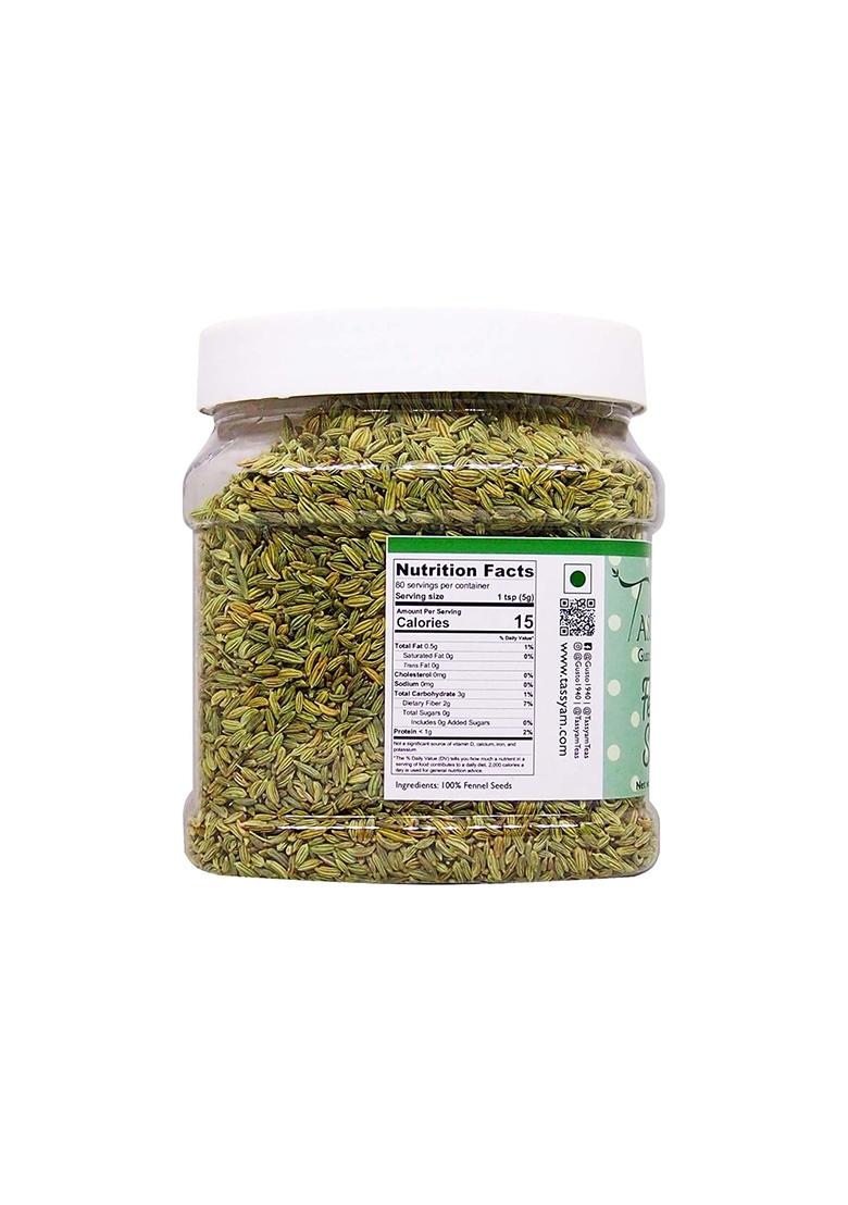 Tassyam Fennel Seeds 400G | Jumbo Pack