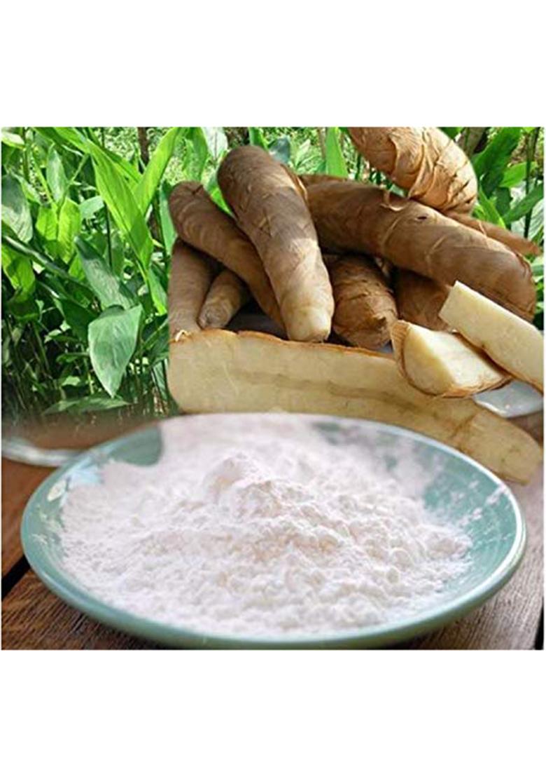 Organic Grocery Arrowroot Powder / Ararot For Skin Care (400)| Special Diwali Festival Celebration | Gift Hamper Deepawali Pack Family, Friends, Corporate Office Gifts Combo