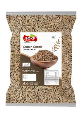 Bokf Cumin Seeds | Jeera Whole 100% Pure & Natural Spice Strong Aroma Taste For Cooking, Tadka Masala 250G Pack Desi