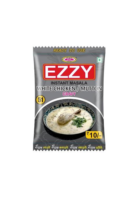 Ezzy Masala White Chicken/Mutton Gravy 18Gm (Pack Of 10)