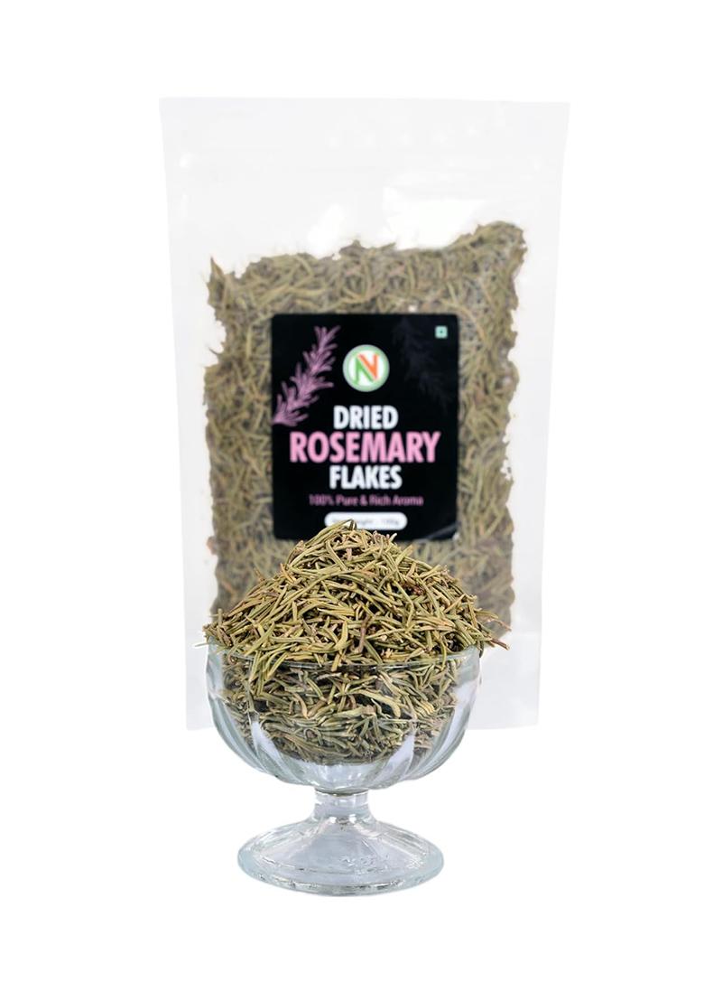 Nature Vit Naturevit Dried Rosemary Leaves 100G | 100% Natural, Pure & Aromatic Herb For Cooking, Hair Growth, Tea Diy Skincare Suitable Water And Rosemarry Oil Preparation