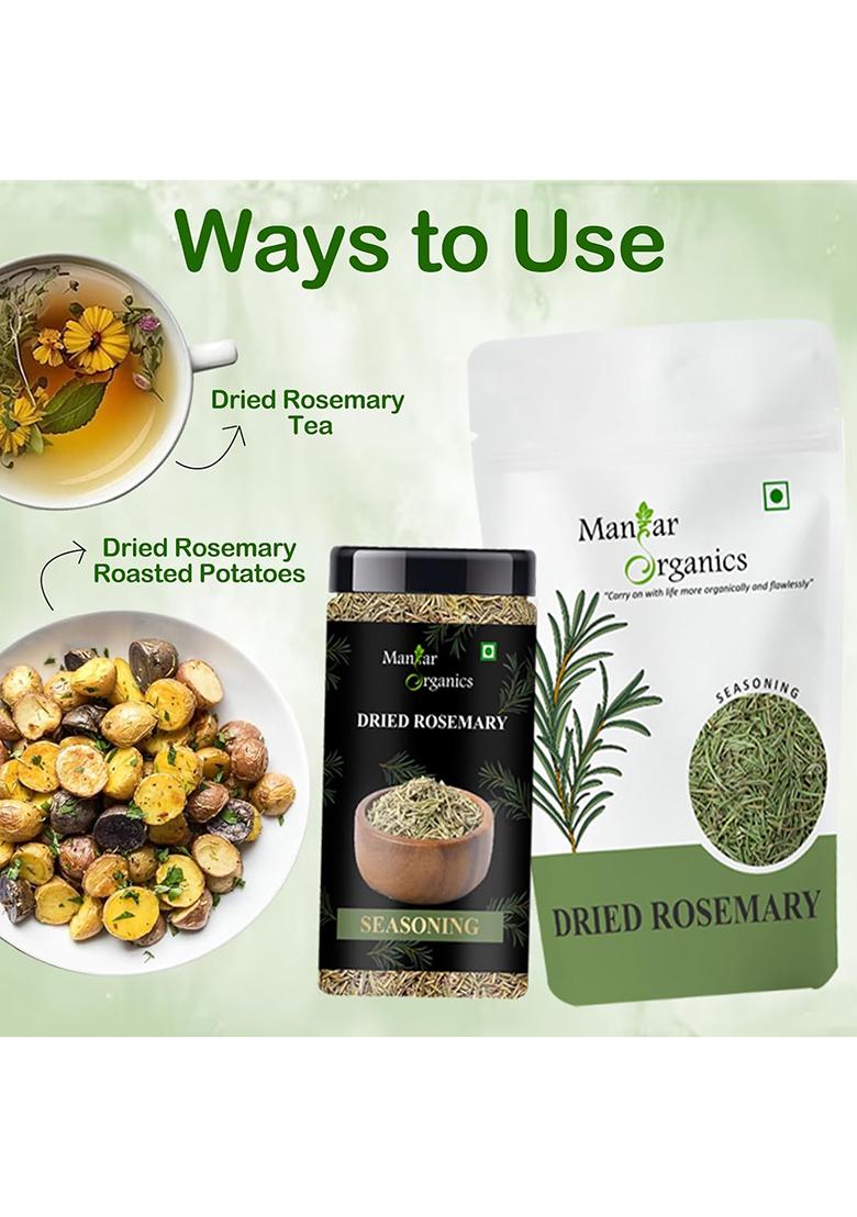 Manhar Organics Dried Rosemary Leaves 1Kg