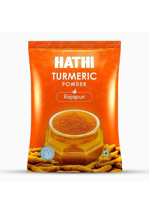Hathi Masala Turmeric Powder Haldi (Rajapuri), | High Curcumin Content Immunity Booster Unprocessed Traditionally Grown Directly Sourced With No Added Flavours And Colours, 500 Grams
