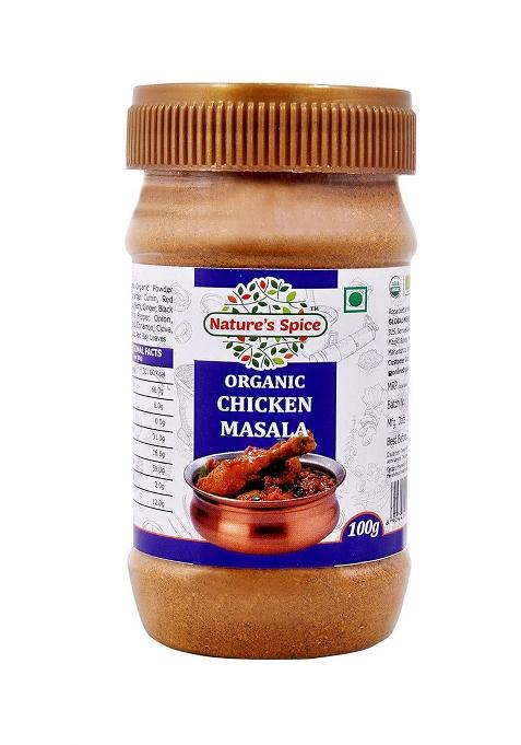 Nature'S Spice - Pure As Nature Intended Organic Chicken Masala,100G