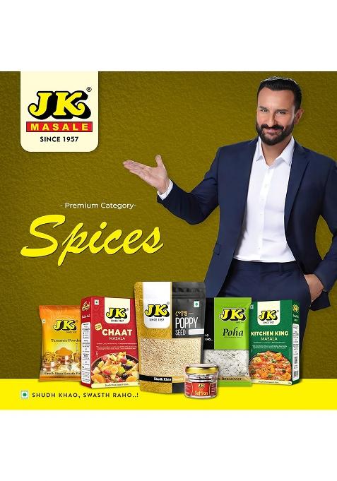 Jk Tadka Masala Powder/Blended Spices/For Delicious & Flavourful Cooking/No Artificial Flavour Added (100G Box Pack Of 3)