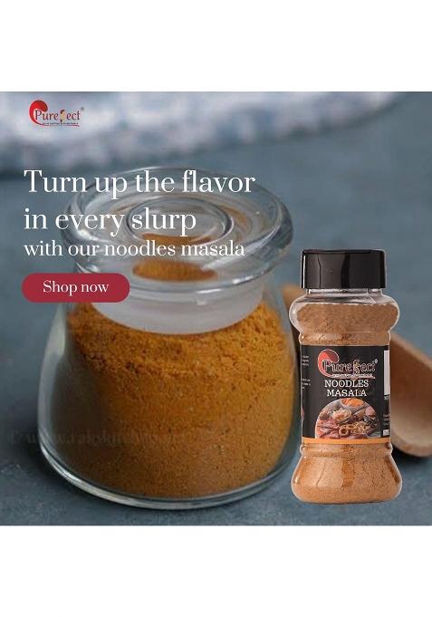 Purefect Spicy Noodles Masala | Authentic Indian Seasoning Perfect Blend Of Spices For Instant & Homemade Recipes 50Gms
