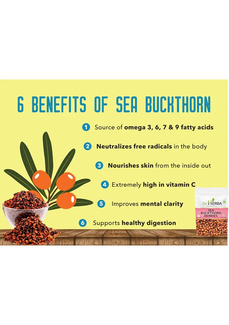 Dr. Herba Dry Sea Buckthorn Berries