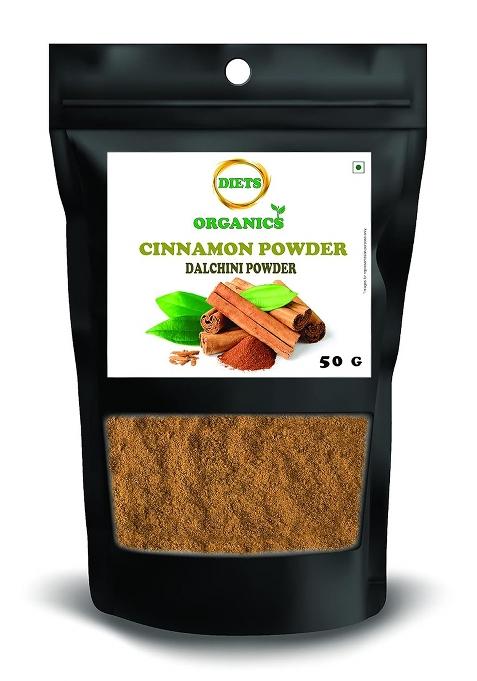Diets Organics Cinnamon Powder -50 G (2) | Ilavangapattai 50 Gms Pack Of 2