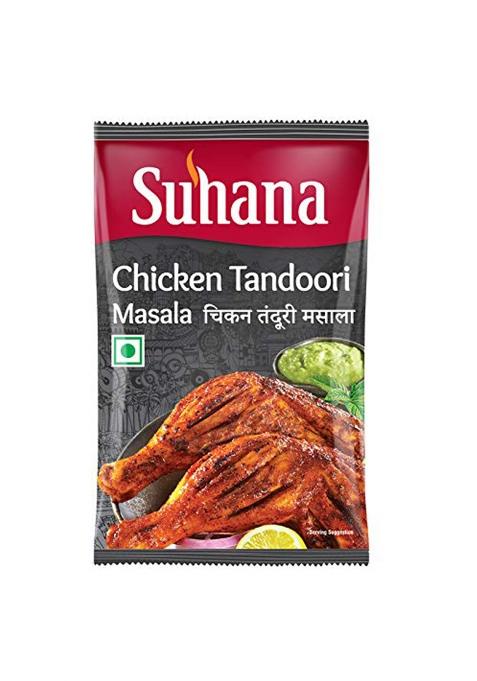Suhana Chicken Tandoori Masala 200G Pouch - Pack Of 4