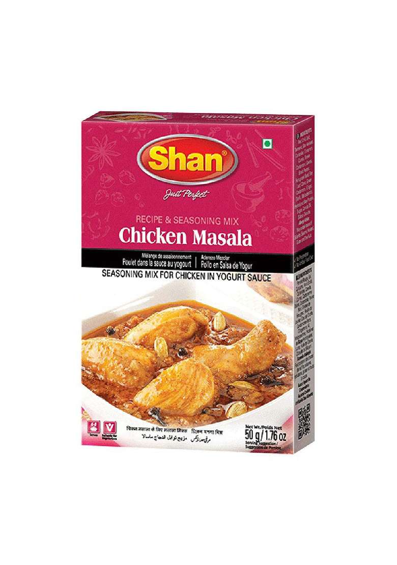 Shan Shans Chicken Masala,1.76 Oz,50 G,8 Pack - Indya