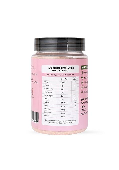 Rasika Overseas Organic Pink Rock Salt 900G Jar | 100% Natural, Unrefined & Mineral-Rich Himalayan Sendha Namak For Cooking, Seasoning Detox Keto Vegan Friendly