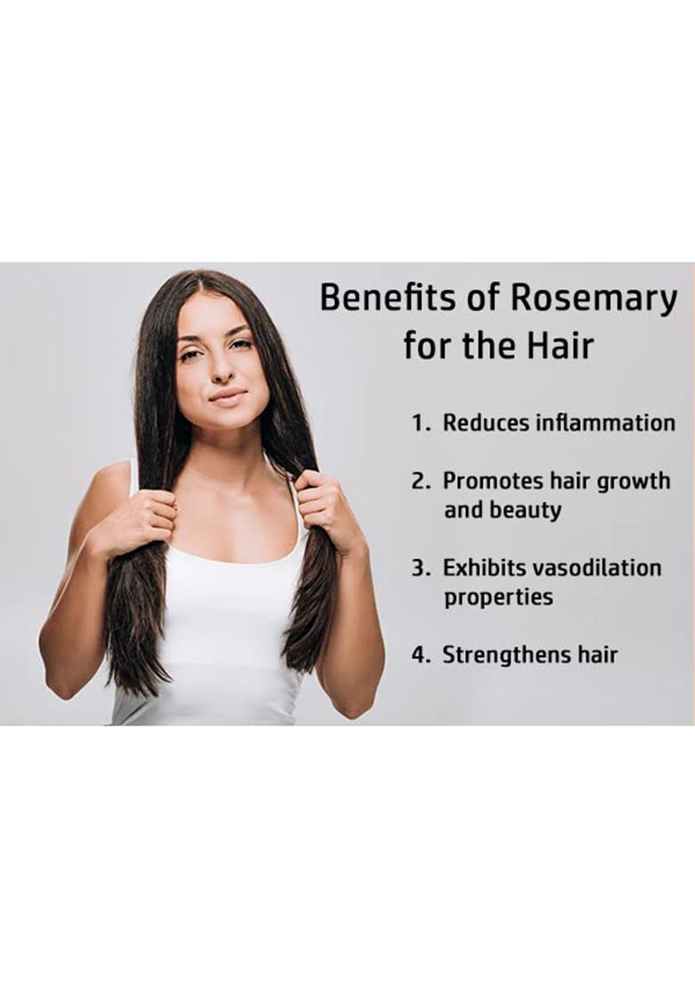 Indiana As Offered By Nature Rosemary Dried Leaves With Applicator For Hair Growth | Herb Tea Organic Natural 50Gm