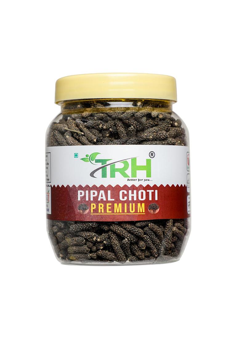 Trh Premium Pipal Choti | Pipali Piper Retrofractum (Pipli,Pipal, Pippali) Black Pepper, Peppercorns, Sabut Kali Mirch, Small (100 Gm)