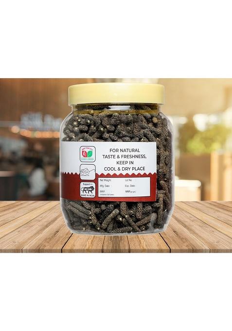 Trh Premium Pipal Choti | Pipali Piper Retrofractum (Pipli,Pipal, Pippali) Black Pepper, Peppercorns, Sabut Kali Mirch, Small (100 Gm)