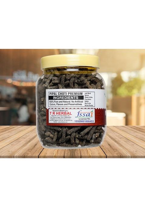 Trh Premium Pipal Choti | Pipali Piper Retrofractum (Pipli,Pipal, Pippali) Black Pepper, Peppercorns, Sabut Kali Mirch, Small (100 Gm)