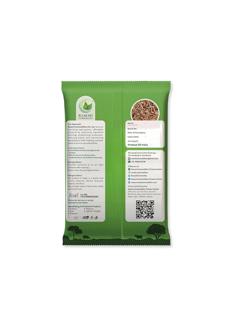 Rasesh Premium Cumin Seeds (Whole Jeera) | Usfda Registered Facility 100% Pure & Natural Aromatic Flavorful For Cooking, Seasoning Health Benefits (32 Oz (907 Grams), Whole)