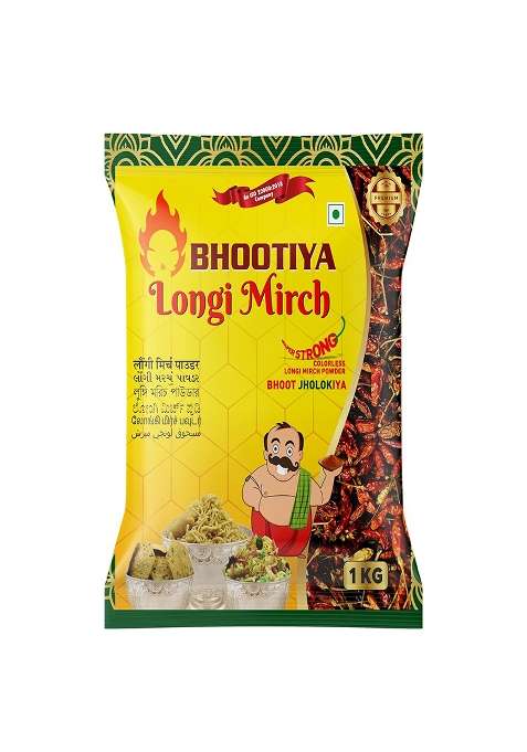 Bls Bhootiya Longi Mirch Powder- 1Kg (Added Bhoot Jholokia And Bird Eye Chilli)