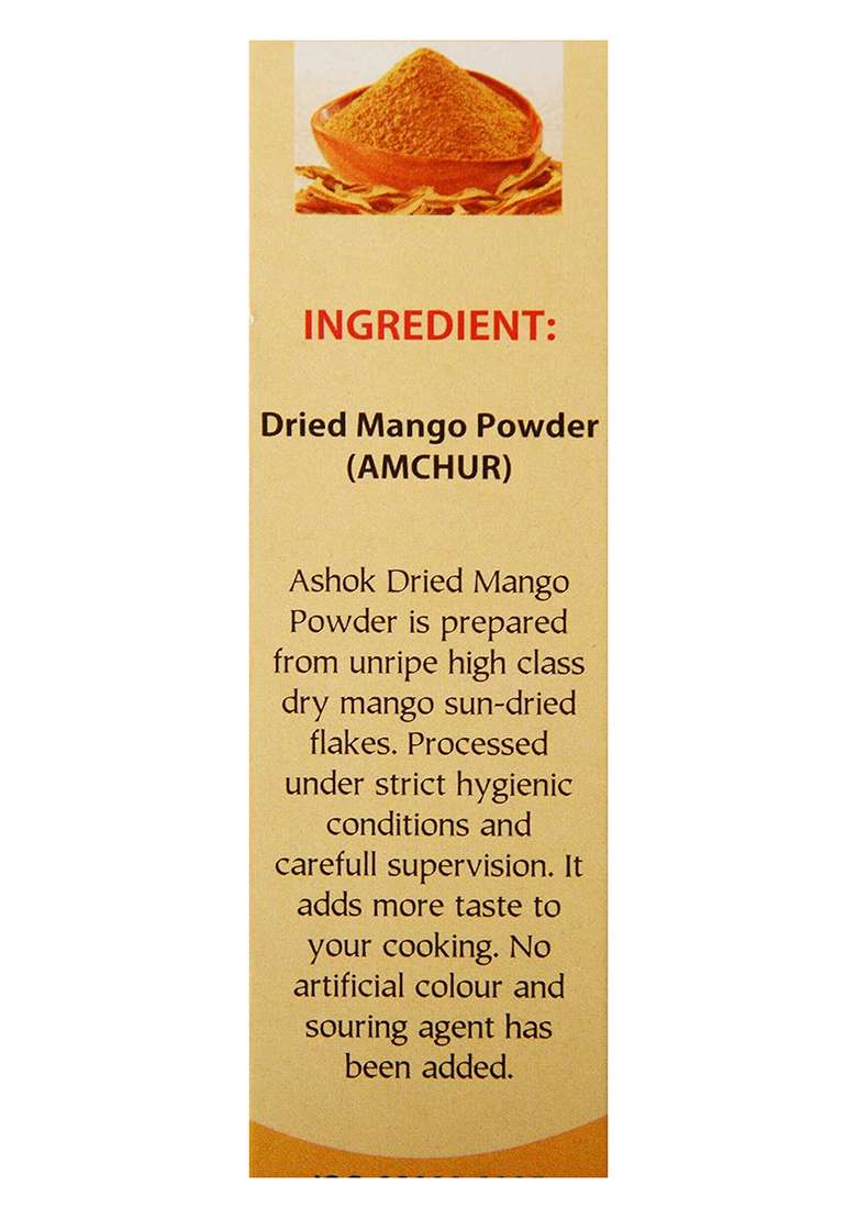 Ashok Dried Mango Powder, Chole Masala And Garam Masala, Spices Combo Pack With Natural Ingredients -100 Gram In Each - Indya