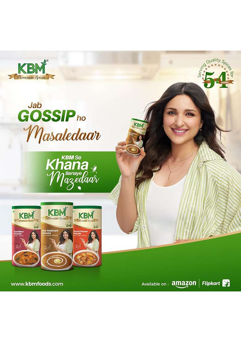 Kbm Premium Spices Raita Masala - 100G (Pack Of 2) | Tangy & Flavourful Spice Mix For Curd, Dahi Bhalla, Chaat, Chaas More Roasted Cumin Blend 100% Natural No Preservatives Enhance Taste Instantly - Indya