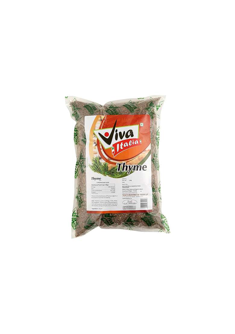 Nature Smith Viva Italia Thyme-1Kg || Big Pouch Natureal Herb Ready To Use - Indya