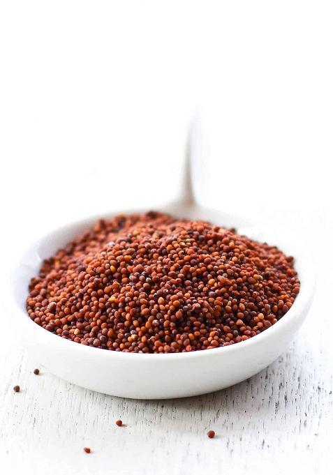 Banrujjeder Orchid Bagan Private Limited Red Mustard Seeds (Small) 250 Grams - Chhoti Rai Sarso Dana