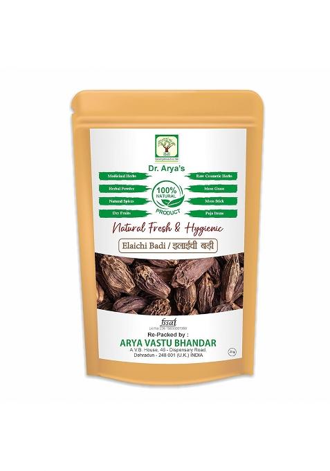 Dr Arya Dr. Arya'S Elaichi Badi 25Gm | Black Big Cardamom