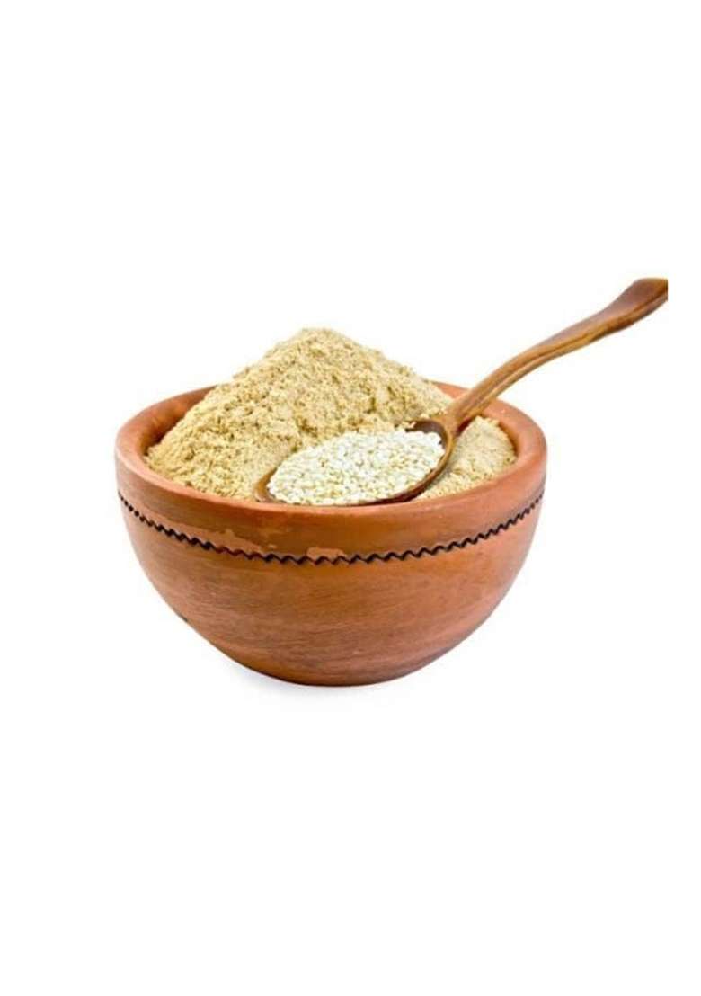 Chef Medidi Roasted White Sesame Powder| Benniseed | Till (Ellu) Nuvvula Podi 100% Natural And Preservetives Free - (500 Grams) - Indya