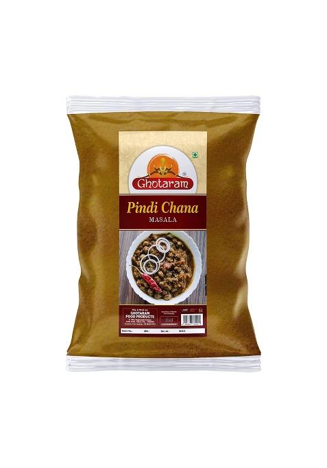 Ghotaram Amritsari Pindi Chana Masala/Pindi Chole Masala | Chole/Chana/Chickpeas Sabji Rawalpindi Chola Natural And Fresh Authentic Spice Blend Spicy Tangy-150Gx1Pk