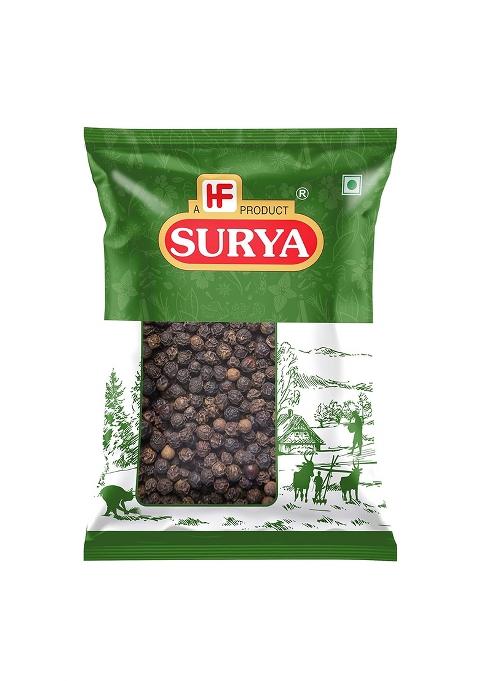 Surya Black Pepper/Kali Mirchi Whole (500Gm)