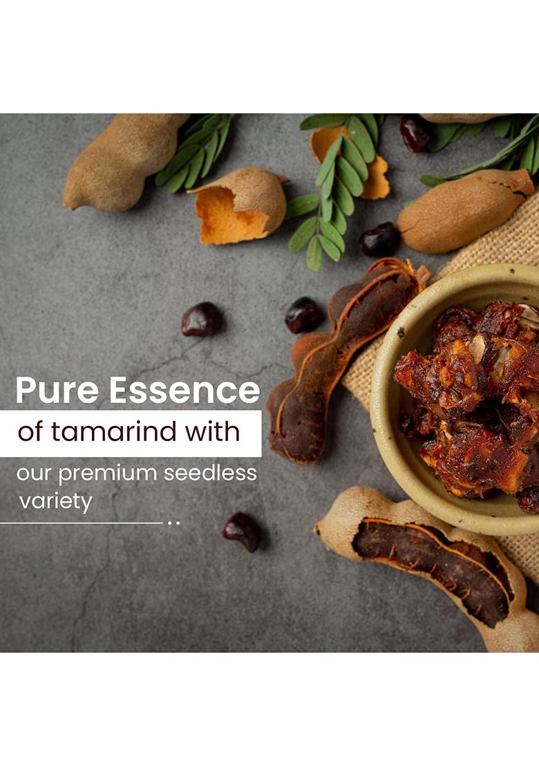 Svednika Premium And Natural Tamarind Seedless 900 Gm Tangy Imli Perfect For Cooking Adding Flavor To Your Favorite Recipes